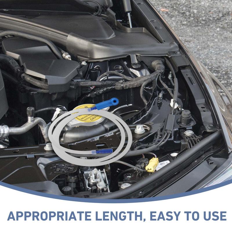 Car Brake Bleeder Hose Replacement ABS Rubber Brake Fluid Bleed Tube Automotive Truck Hydraulic Steering Bleed Tube