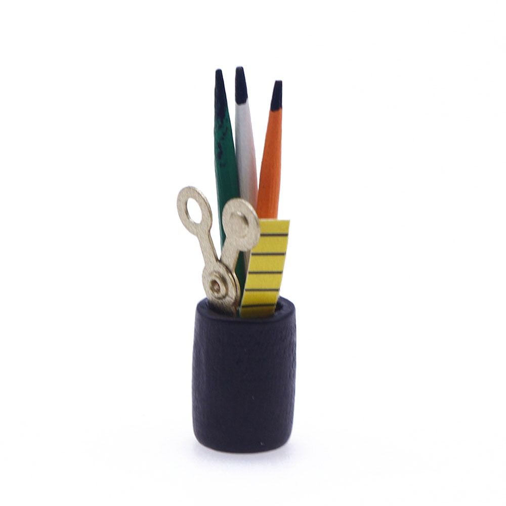1:12 Scale Miniature Color Pencil Dolls Accessories Dollhouse Writing Materials  Party Festival