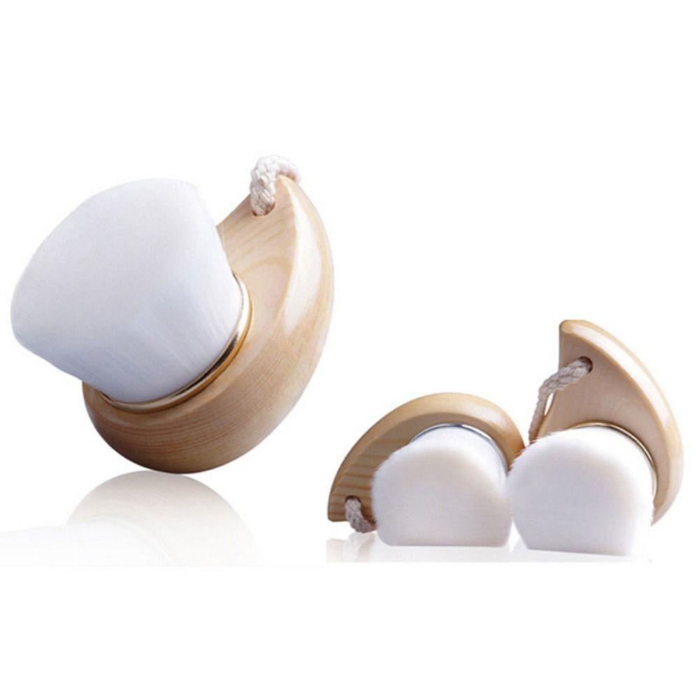 Blackhead Bamboo Charcoal Massage Scrubber Wash Face Brush Skin Care Tool Facial Cleansing Brush