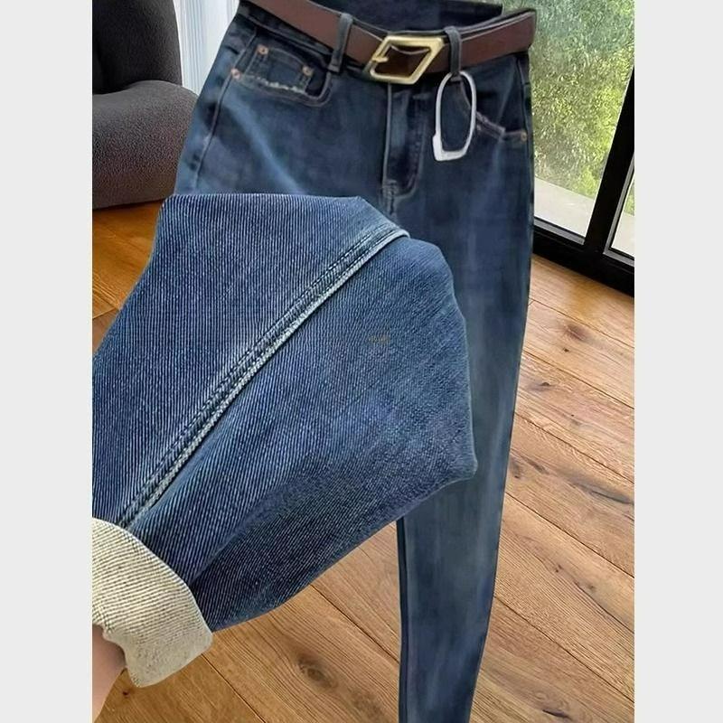 Large Size Harem Pants Are Thin Radish Pants Spring and Autumn Small Soft Jeans Stretch Daddy Pants
