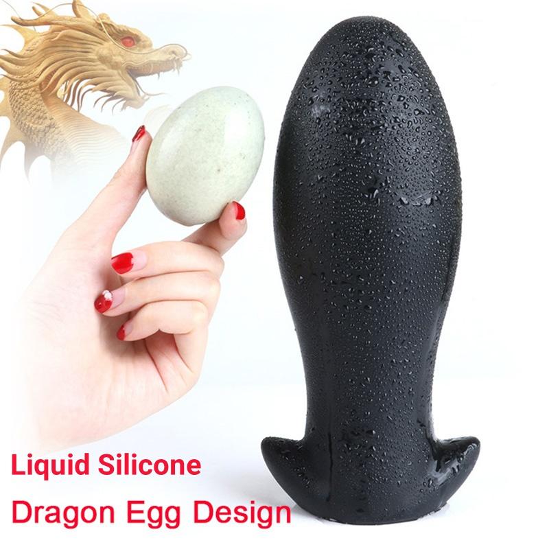 Huge Anal Plug Silicone Soft Anal Dildo Big Butt Plug Prostate Massage Anus Masturbator Dilator Adult Sex Toys for Men Woman Gay