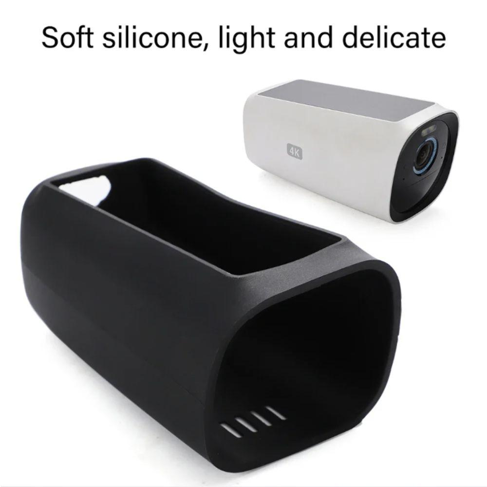 Waterproof Silicone Case Soft Camera Protection Case for Eufy Security S330 Security Camera
