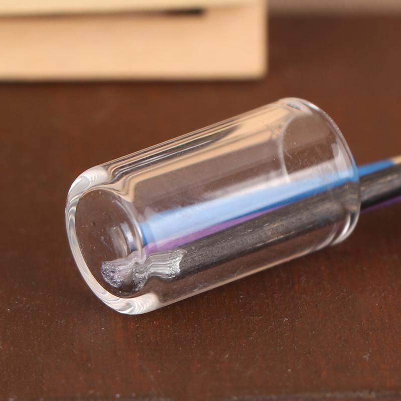 1/12 Dollhouse Mini Pencil Pencil Holder Set Dollhouse School Stationery Dolls House Decoration Accessories Kid Pretend Play Toy