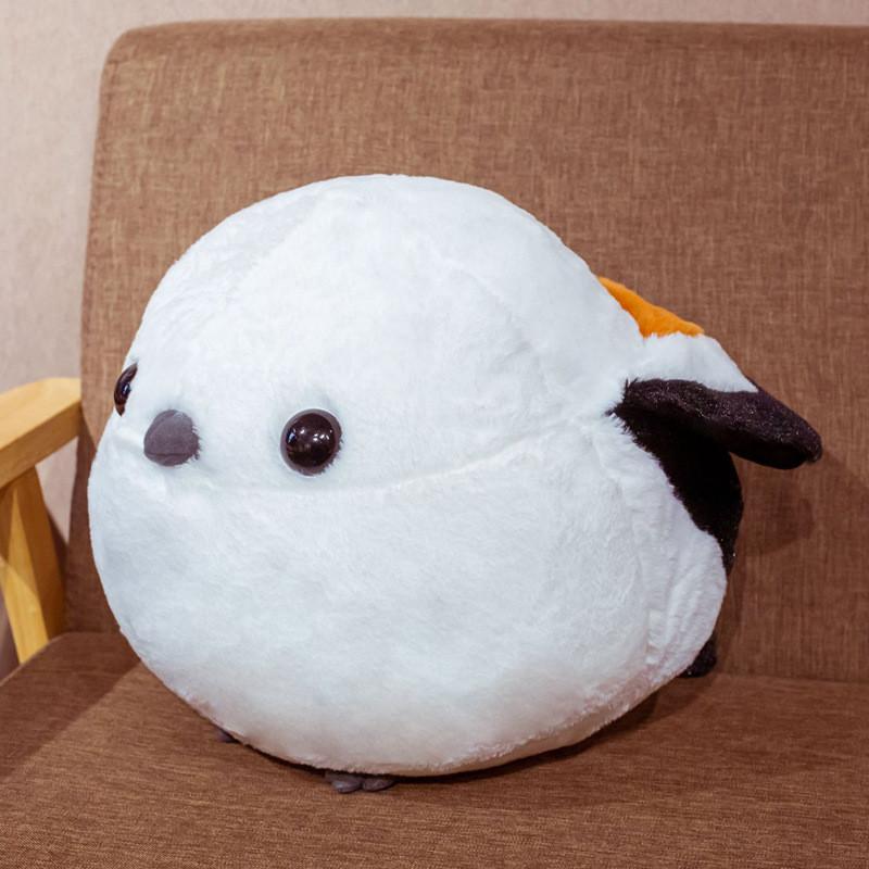 Artificial Sparrow Plush Toy Doll Throw Pillow Children Holiday Comfort Gift