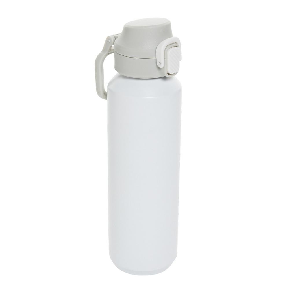 XD Collection Bouteille de sport 600 ml en acier inoxydable recyclé avec verrouillage