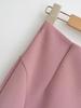 Retro American Slim Fit High-Waisted Midi Pencil Skirt with Back Slit - Women's Autumn Collection
