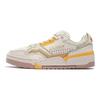 Li Ning 001 Btc Sp Fabric Leather Trendy Non-Slip Shock Absorbing Wear-Resistant Low-Top Skate Shoes Women Sneaker Gray AZGS092-2