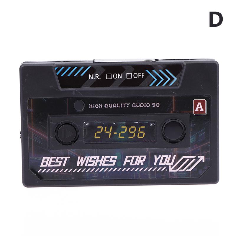 Selbstgemachte DIY Grußkarten Ins Aufnehmbare Postkarte Kassettenband Selbstgemachte DIY Valentinstagsgeschenke 5 Min. Tonaufnahme