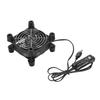 90mm PC Case Fan Professional 5V 2800RPM Efficient Low Noise 3 Levels Adjustment USB Case Fan for Computer Game Console
