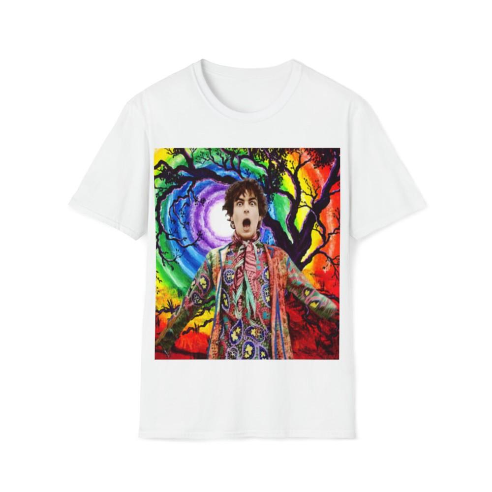 Myk bomulls-t-skjorte. Syd Barrett . Pink Floyd