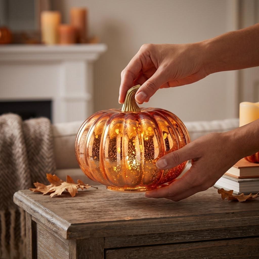 Halloween Pumpkin Decoration for Indoor Outdoor Party Decor