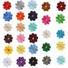 28Pieces Embroidered Flower Applique Patches Iron On Flower Patches for Kid Clothing Jeans Jackets Hat Embellishment