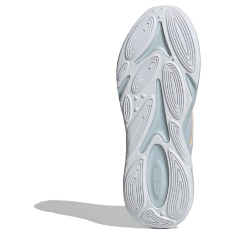 Adidas Ozwave Fabric Synthetic Leather Comfortable Versatile Breathable Low-Top Dad Shoes Unisex Sneakers Blue White Orange JI1589