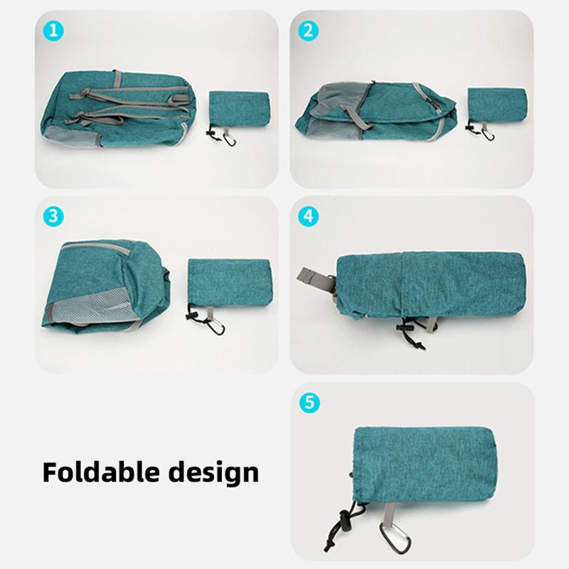 Folding Backpack Large-capacity Ultra-light Portable Storage Bag Travel Bag Outdoor Sports Waterproof Backpack