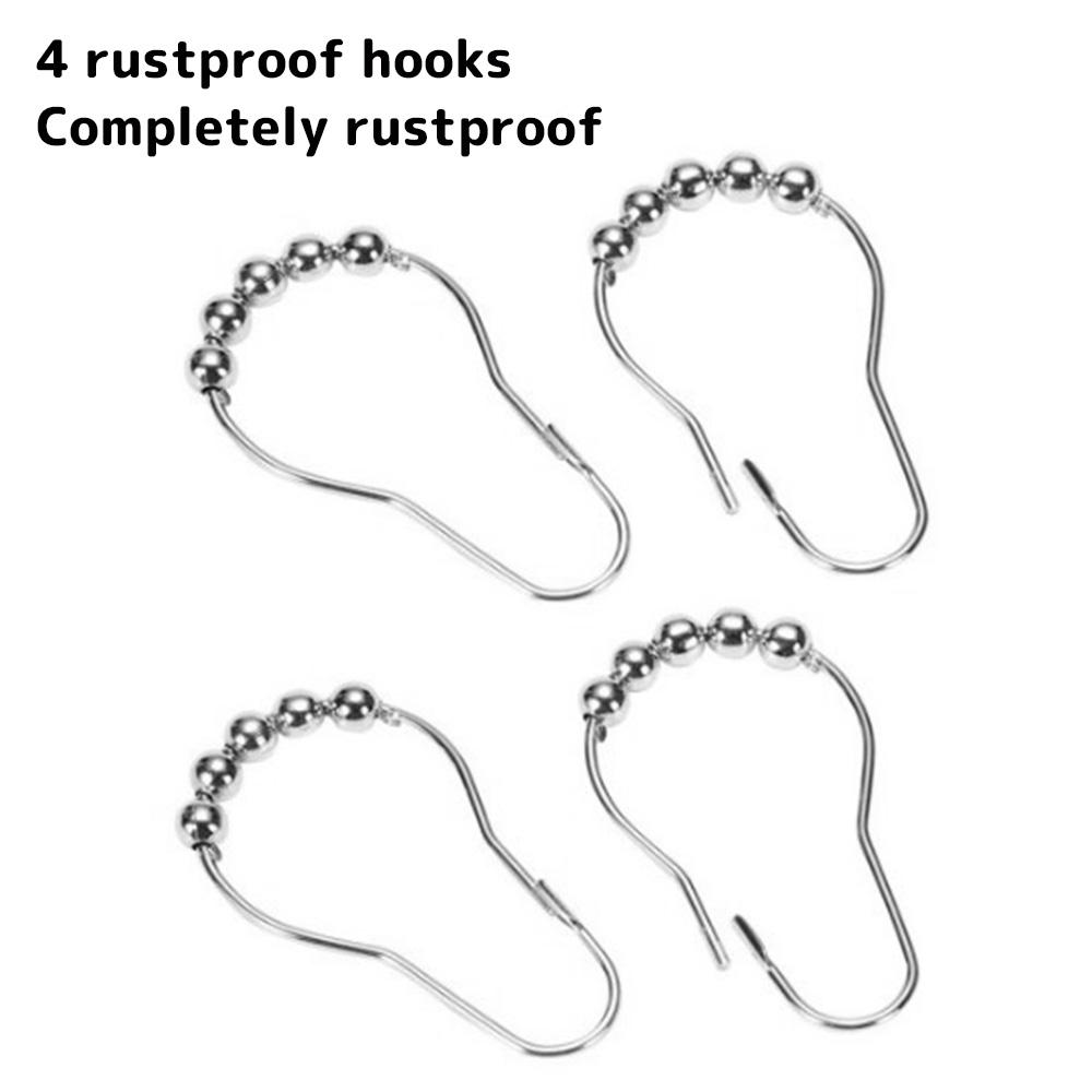 Shower Organizer with Quick Drying Mesh Shower Shower Caddy Hanging Bathroom Curtains Organizer 6 Pockets  To Hold Shampoo, Soap