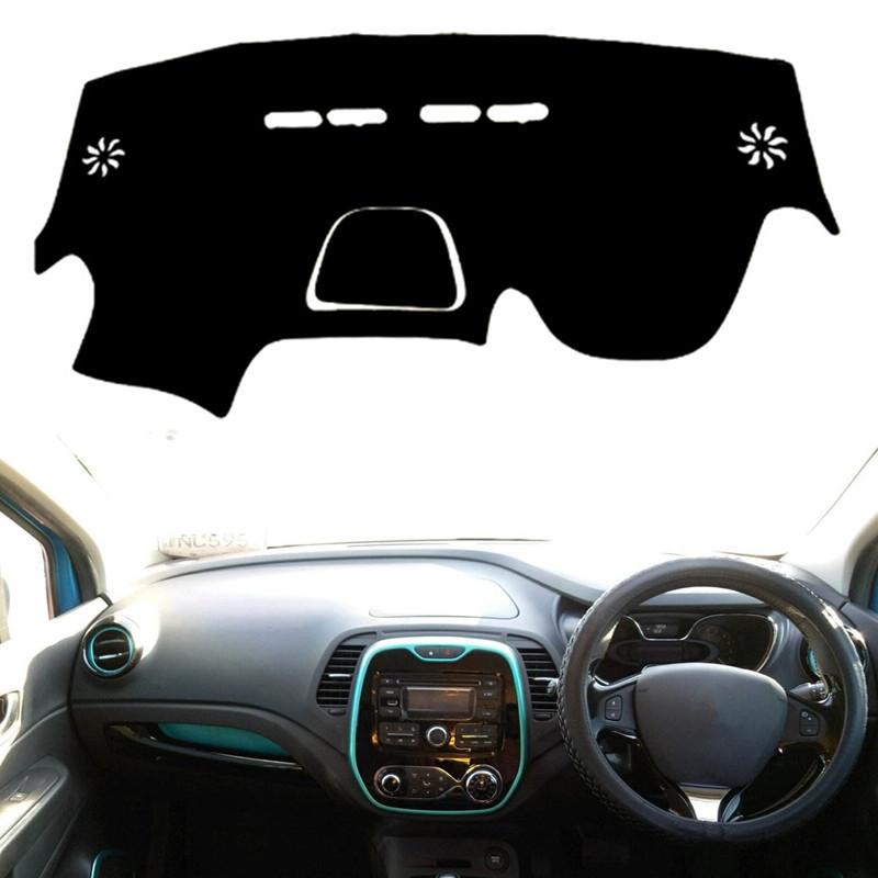 Car Dashboard Cover Mat Pad Sunshade Carpet For Renault Captur Kaptur 2013 2014 2015 2016 2017 2018 Samsung QM3 Accessories