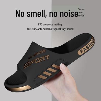 Pantoufles d'été souples à enfiler pour hommes - Antidérapantes, sandales de sport décontractées, grande taille disponible