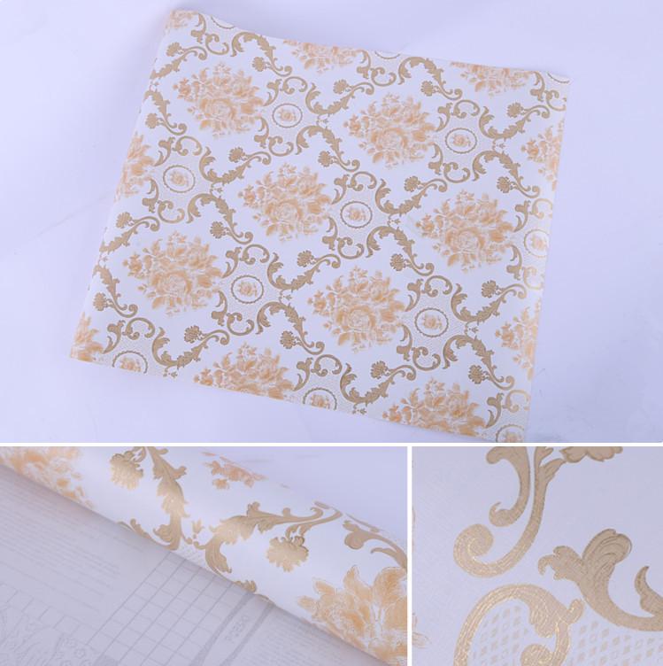 

10 м ПВХ водонепроницаемые самоклеящиеся обои в рулоне виниловые декоративные пленки наклейки Diy домашний декор 40cm*10m