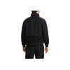 Under Armour Mission Insulated Solid Color Stand Collar Training Fleece Jacket Men Jacket Black 1378841-001