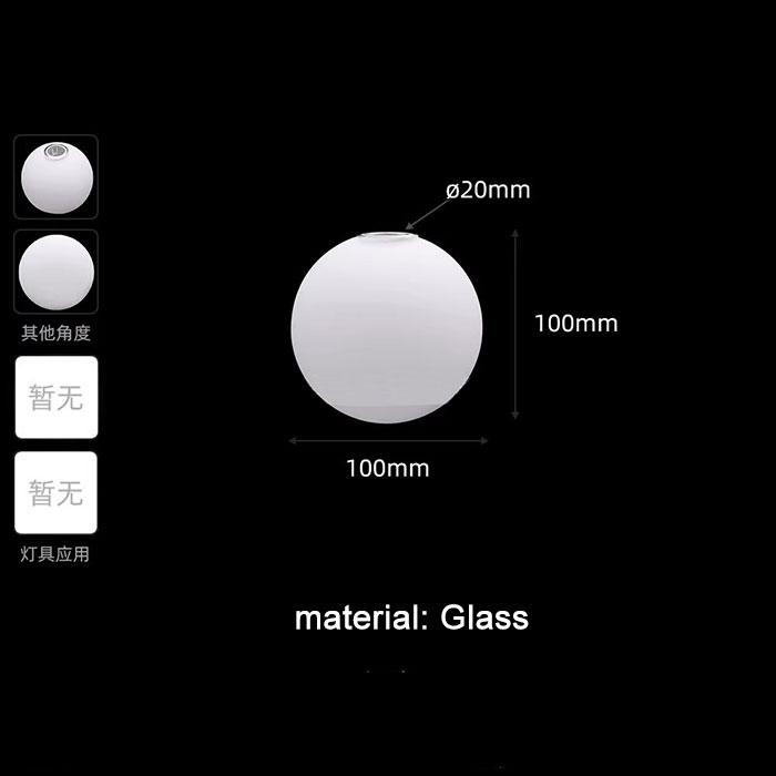 

New 20mm 22mm Opening G9 Lampshade,Glass or Plastic G9 Screw Lamp Shade Replacement for 2cm Bulb Cover and Holder
