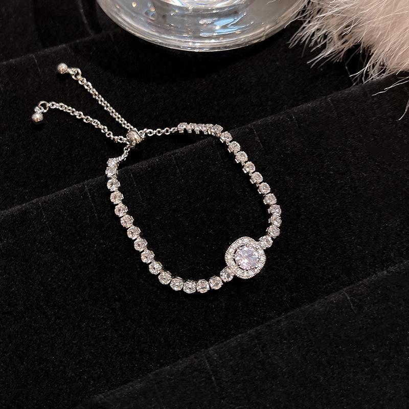 Корейский нишевый высококачественный браслет-бантик с жемчугом и цирконием для женщин