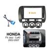 Car Stereo Radio Fascia Panel Trim 9 Inch Frame LHD For HONDA FIT Jazz 2004-2007