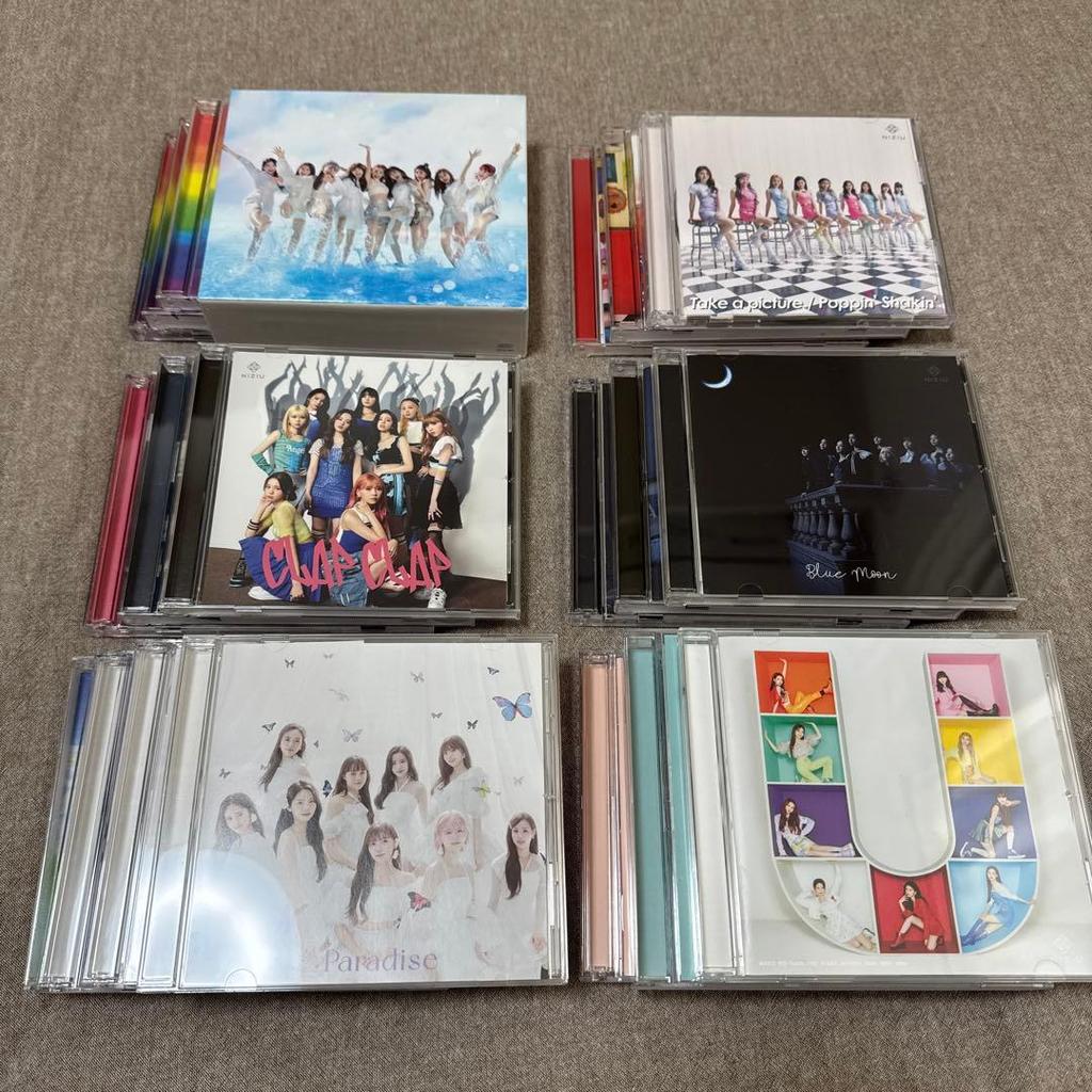 [USED] NiziU CD single album 3 types