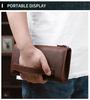 Men's Genuine Crazy Horse Leather Vintage Clutch & Phone Bag