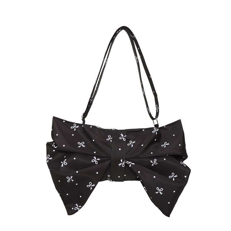 Cute Cherry Underarm Bag Summer New 2025 Fresh Literary Versatile Shoulder Bag Personalized Bow Messenger Bag