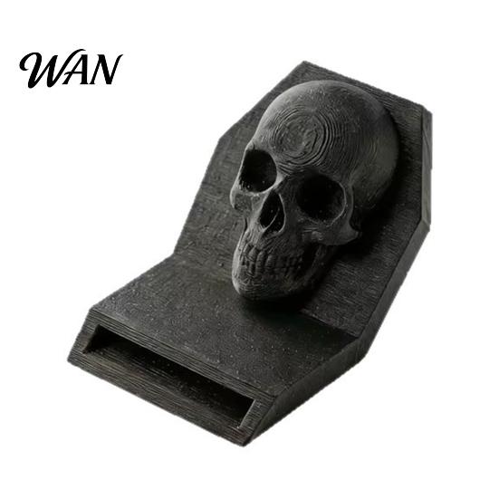 Einfacher Dosenöffner Gothic Totenkopf Öffner, 3D-gedrucktes Zuglaschen-Werkzeug, Trendiges Küchenzubehör Geschenk für Freunde Stabil