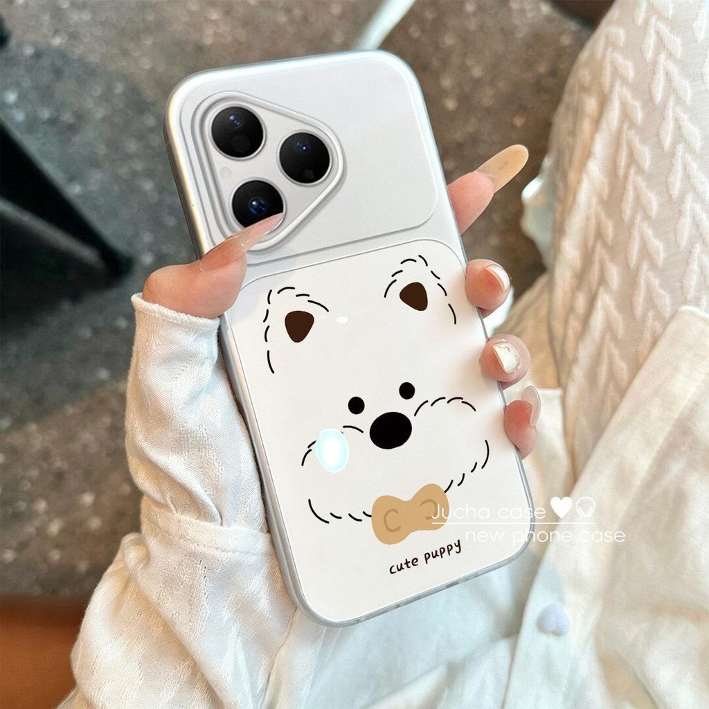 Applicable to Huawei purapro mobile phone case cartoon new pultra fashion all-inclusive edge Mengmeng West Highland