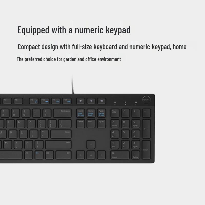 

Logitech KB216 Full-Size Wired Multimedia Keyboard