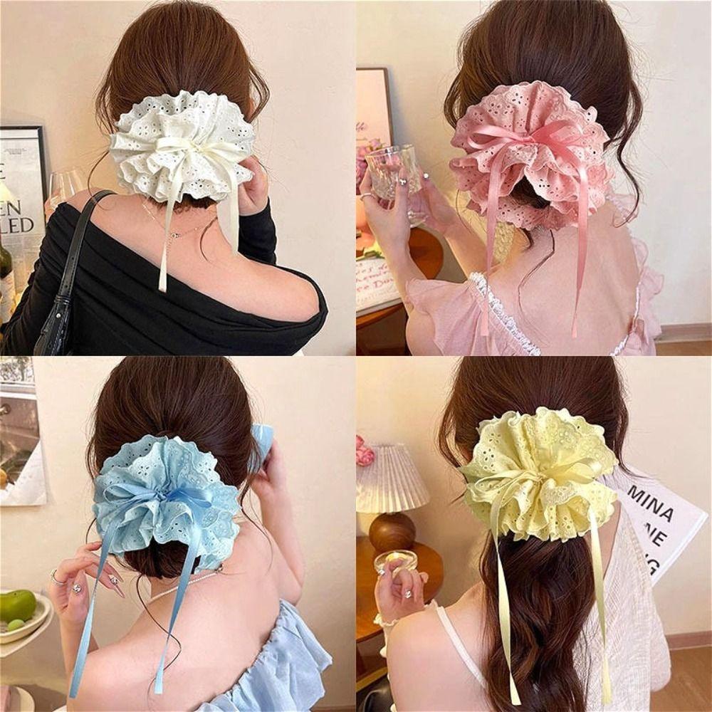 Elastic Hair Bands Hair Accessories Ponytail Holders Trendy Hair Tie  for Women