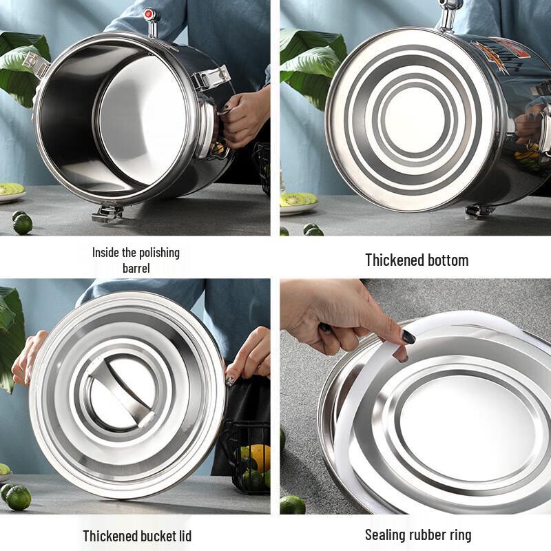 NHZHIW Commercial Stainless Steel Insulated Food Container