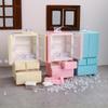 1 Set Miniature Food Play Kitchen Scene Pocket Furniture Model 1:12 Playhouse Toys Doll House Cartoon Mini Refrigerator