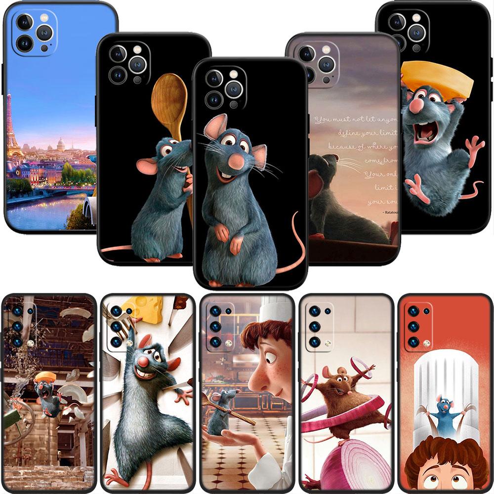 CJ43 Disney Ratatouille Soft Shell Phone Case for OPPO A3 Pro A72 A74 A76 A77 A77S A78 A79 A94 A95 A18 A40M A58