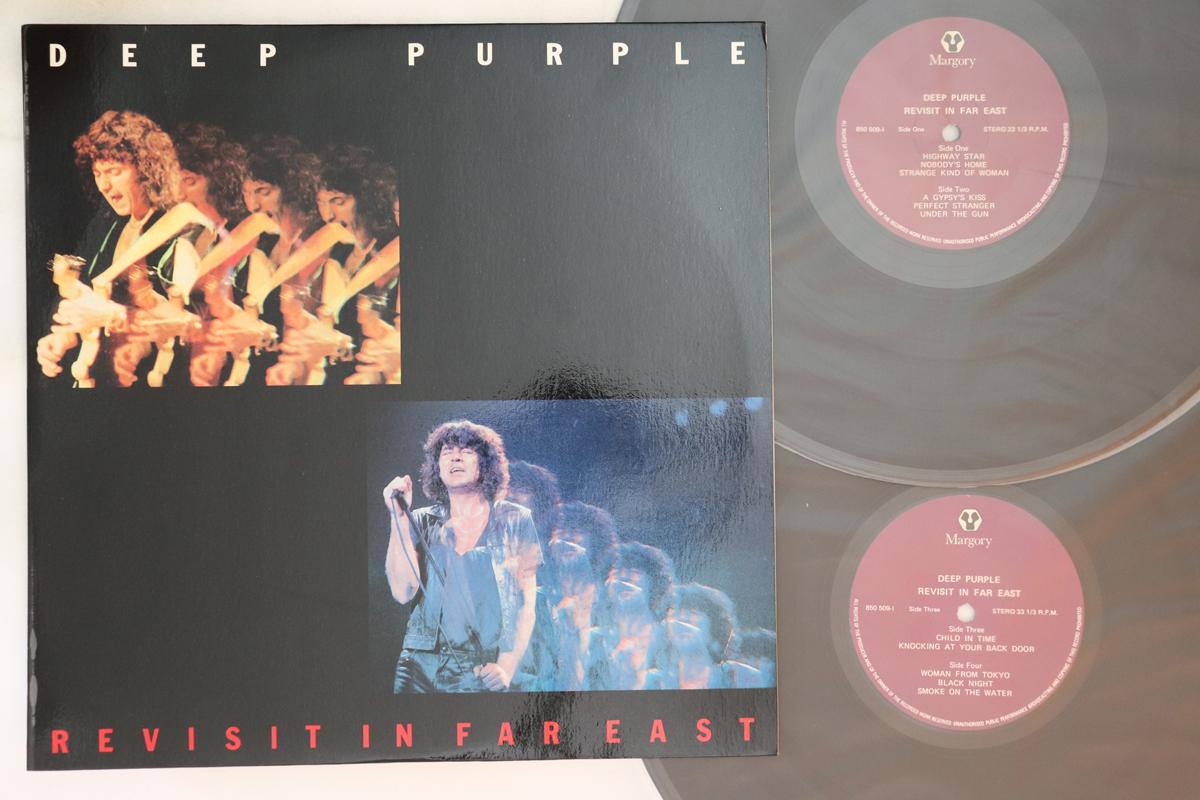 

LP Пластинка DEEP PURPLE - Revisit In Far East 8505091 MARGORY 1985 Япония Рок