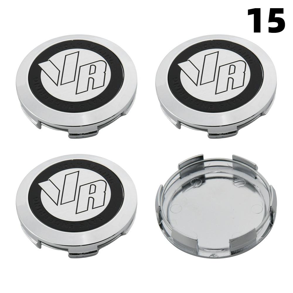 4 STKS 64 MM Buiten Diameter / 62 MM Binnen Diameter Velgdopjes RAYS VOLK VR GRAM Logo Wiel Center Dop Wieldeksel Naafdoppen Sportauto Band Accessoires