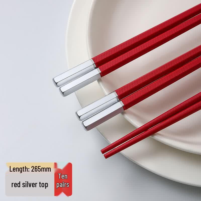 Hexagonal Alloy Chopsticks