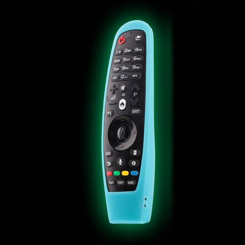 

Lg Remote Cover Silicone Case Protective Silicone Case Control Lining for Tv Control Lg Magic Remote Lg Case YKQ003 флуоресцентный синий