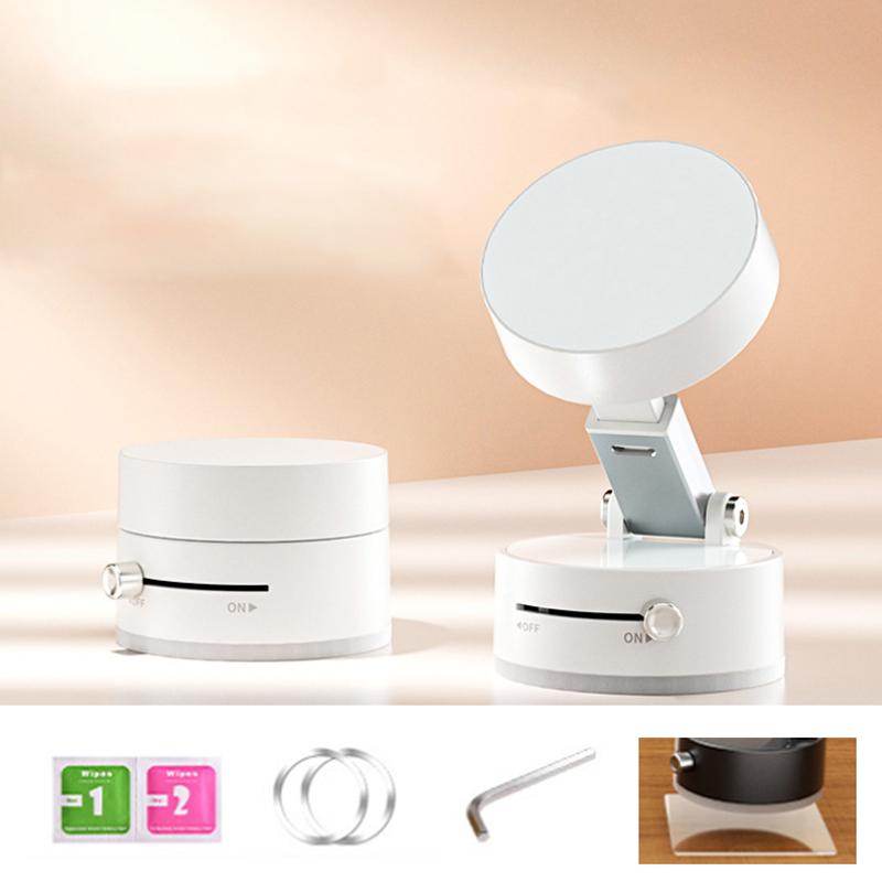 

Держатель для мобильного телефона с сильной присоской, вакуумный держатель с одной кнопкой, магнитная присоска, портативный и простой белый