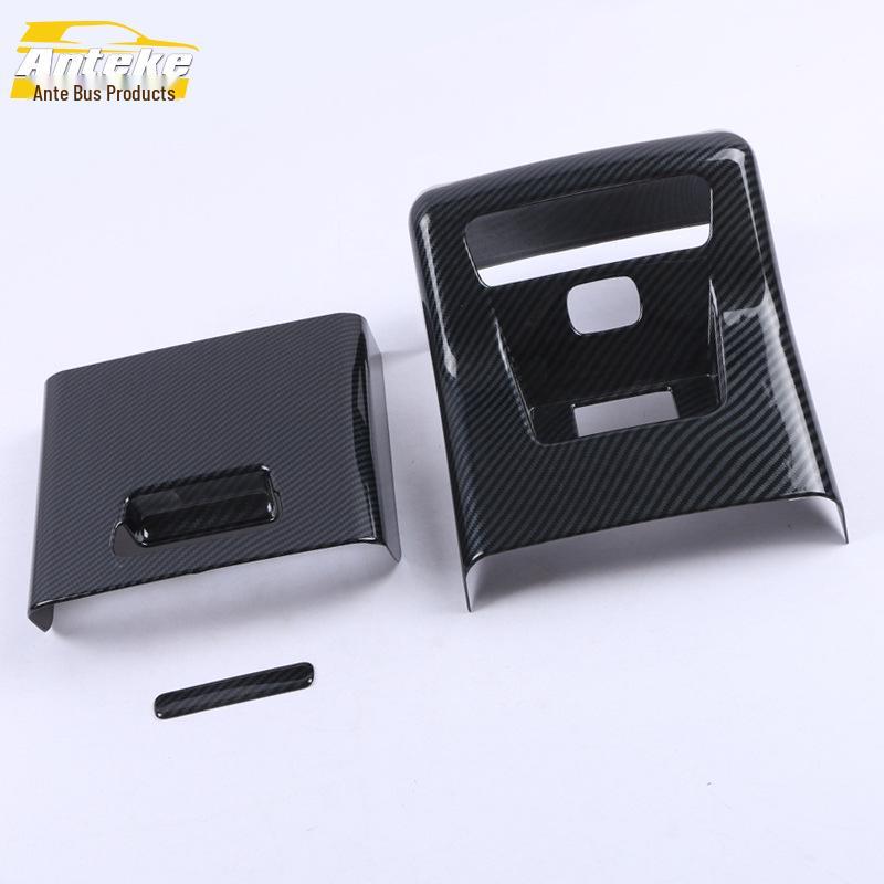 19 XT6 Rear Air Outlet Decorative Frame & Anti-Kick Panel Sticker for Air Conditioning