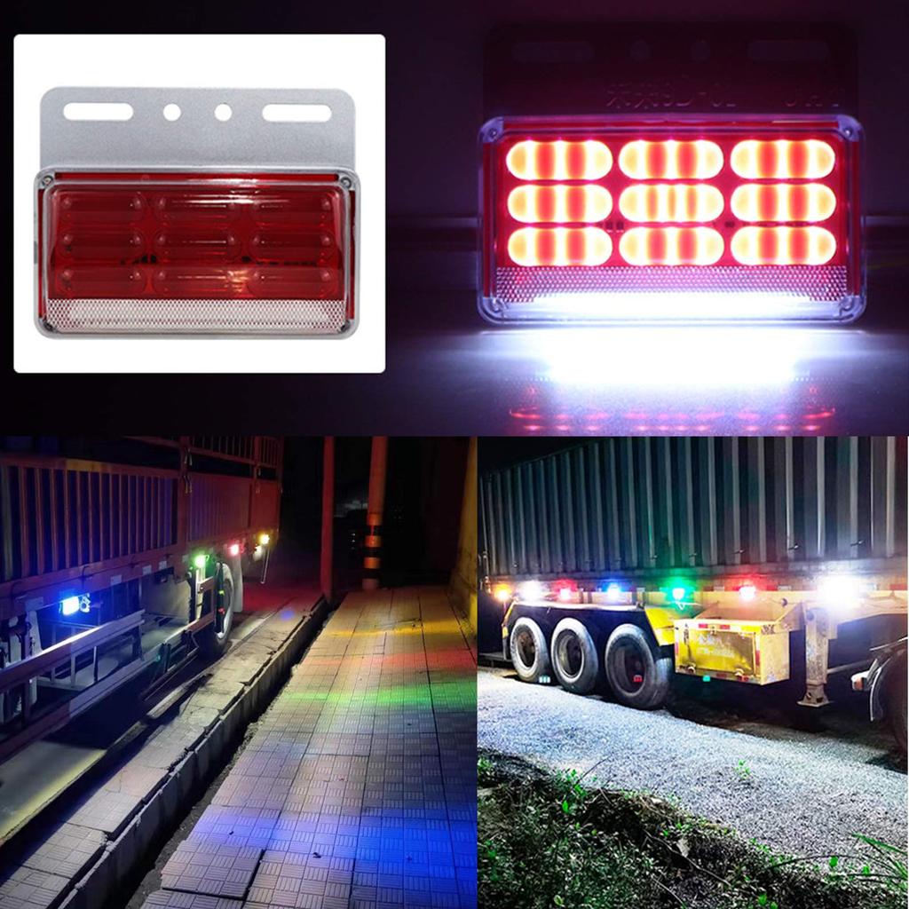 AUTOYUZU Side Marker Lamp, Shoulder Light, Car Width Light, Downlight, Turn Signal Function, COB
