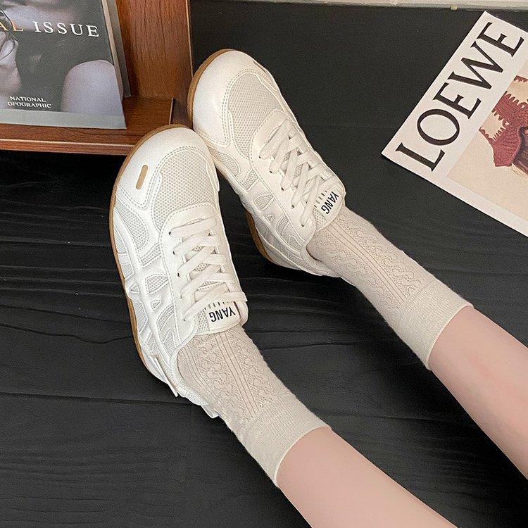 Dexun Shoes Women's 2025 New Autumn Women's Shoes Explosive Super Fire Mesh Breathable Thin Casual Sports Casual Shoes