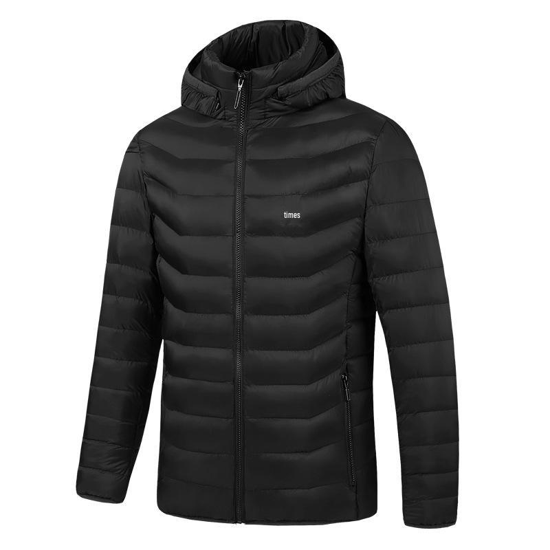 Men's Smart USB-Heated Winter Jacket with 21-Zone Temperature Control