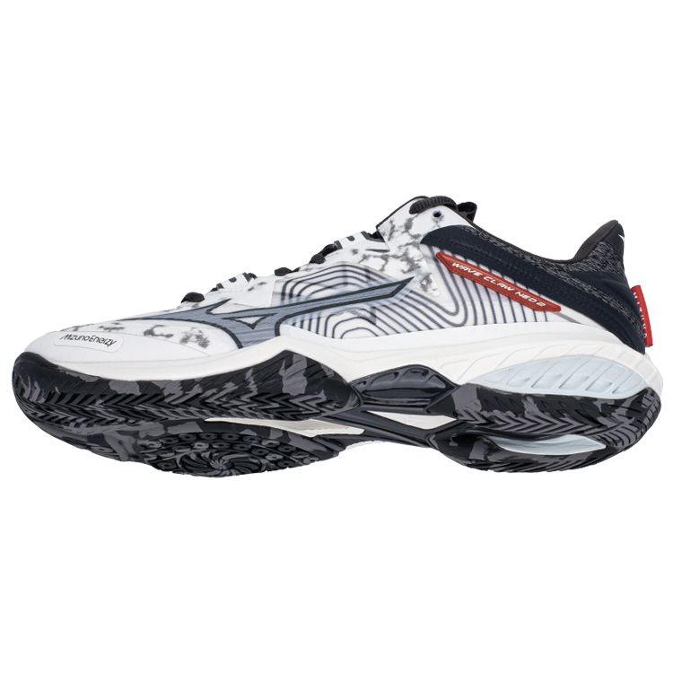 Mizuno Wave Claw Neo 2 Durable Non-Slip Low-Top Badminton Shoes Unisex Shoes Black White 71GA227040