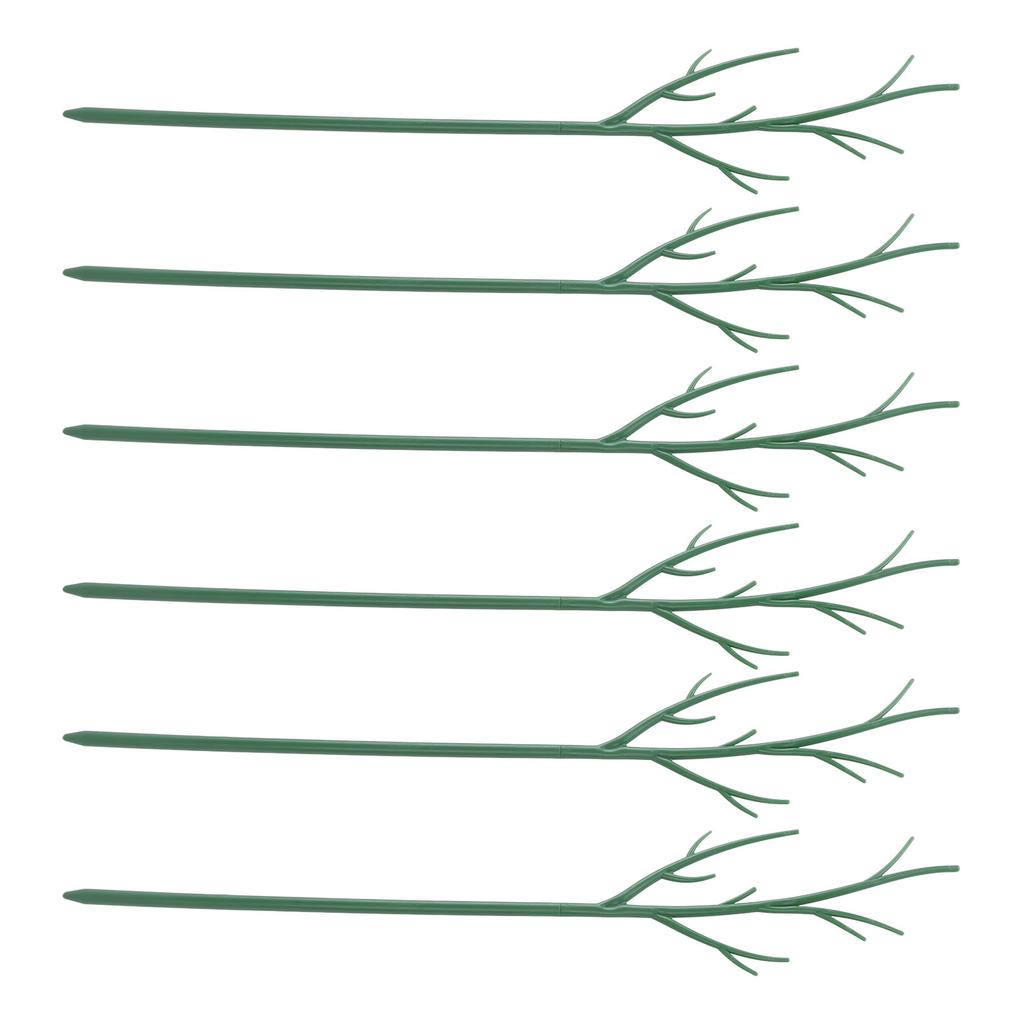 Pflanzenstützstäbe Abnehmbarer Garten Baumzweigform Grün Pflanzenstab für Topfpflanzen und