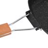 Folding Handle Frying Pan Nonstick Grilling Skillet Steak Special Pan Grill Pan  Camping/Household