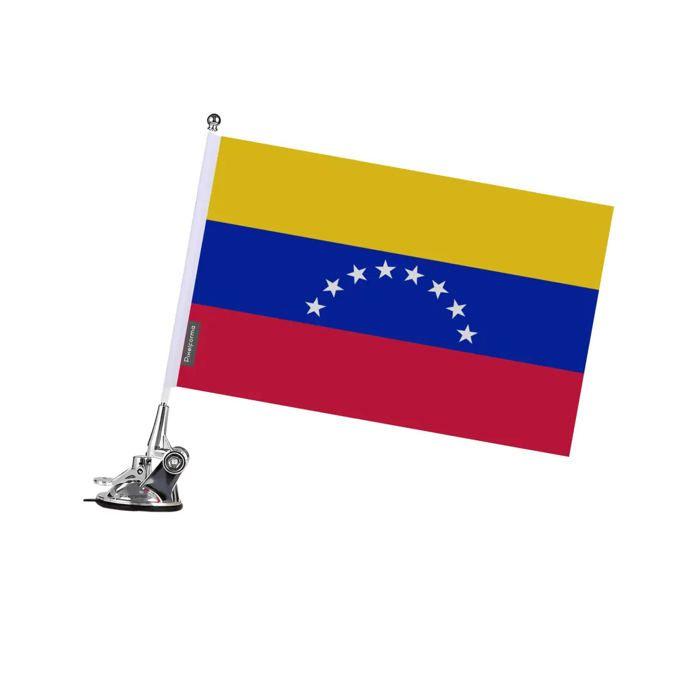 Drapeau - Venezuela - 35 x 27 cm - Polyester - Impression Recto/Verso - Utilisation Extérieure