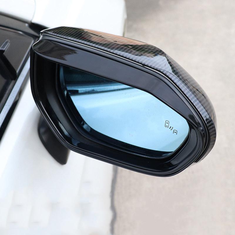 ABS Car Rearview Mirror Rainproof Eyebrow Rain Protector Cover For Toyota Camry 70 XV70 2018-  2022 2023 Accessories